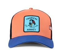Coastal Hft Tropical Addict Trucker Cap Albicocca/Blu Berretto da Baseball Rete