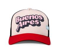 Coastal Hft Trucker Cap Buenos Aires Crema / Red Berretto da Baseball Rete Hat