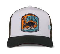 Coastal Hft Trucker Cap da Surf Struzzo Bianco/Petrolio Berretto Baseball Rete