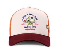 Coastal Hft Trucker Cap Giorno Spento " Sabbia/Marrone " Basecap Berretto Rete