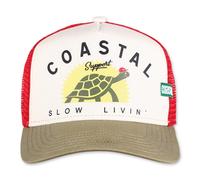 Coastal HFT Trucker Cap Snapback Safari Khaki Basecap Meshcap Surf