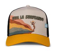 Coastal HFT Trucker Cap Surfeando Stone Basecap Meshcap Kappe Surfen Beach Board