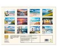 COASTAL MAGIC Longing for the sea (Wall Calendar 2027 DIN A3 landscape), CALVEND