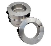 Coastal Shaft Collars - Diametro del foro di 1,5 pollici - Collare di serraggio in due pezzi - Alluminio 2024 (confezione da 4)