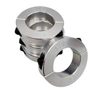 Coastal Shaft Collars - Diametro del foro di 3,5 cm - Collare di serraggio in due pezzi - Alluminio 2024 (confezione da 4)