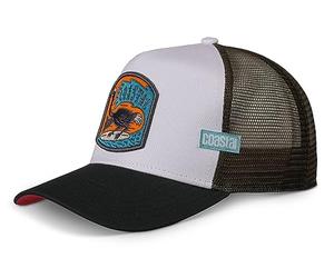 Coastal Surf Ostrich White/Petrol Trucker cap