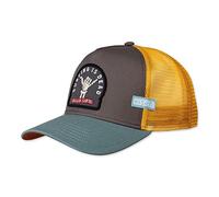 Coastal Surfing Dead Grey/Light Petrol Trucker Cap