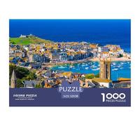 Coastal Town Scenery Smooth Surface Excellent Hobby Gift, Adults, Teenagers And Puzzle Enthusiasts 52x38cm/1000pcs