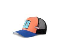 Coastal - Tropical Addict - Cappellino Trucker Meshcap Cappellino, albicocca/blu, Taglia unica