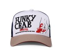 Coastal Trucker Cap HFT Funky Crab Navy/Slate, Cappello Mesh Snapback