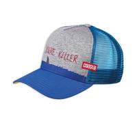 Coastal Trucker Cap Hft Killer Dude Grigio Melange/Petrolio/Blu Basecap Maglia