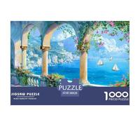Coastal Villa View Securely Fitted Pieces Suitable for Long Hour Relaxation, Brain Training And Personal Leisure Time 38x26cm/1000pcs