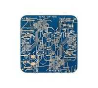 Coasters For Drinks - Non Slip Circuit Board | Mug Mat Set, Creative Fiberglass Table Coasters, Protective Drink Pads With/for Coffee Drink Bar Desk Home Room Kitchen Dining Room Bedroom