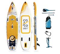Coasto Argo Double Chambre, Tavola SUP Unisex Adulto, Giallo, 11'