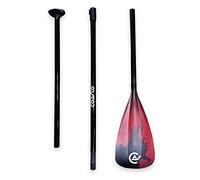 Coasto Carbon Advanced, Pagaia da SUP Unisex Adulto, Nero/Rosso, U