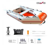 COASTO Gommoncino Con Fondo Dropstitch Dingi Barca A Motore Barca A Remi 250Cm