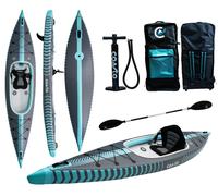 Coasto Kajak Capitole 1 Posto Gonfiabile Canoe Touring Barche 1 Kayak 385Cm
