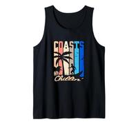 Coasts Chillin' - Coastal Sunrise Surf Retro Vibes Canotta