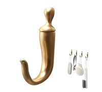 Coat Hooks, Decorative Hat Organization Hanger with Chili Pepper Design, Rust Proof Main Feature, Home Storage Hooks Usage for Shower Kitchen Closet Bedroom Dorm Entryway Office RV Cabinet Purse Bag