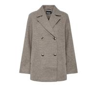 PIECES Cappotto di mezza stagione 'PCMarbel' color fango, Taglia S