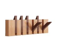 Coat Rack Piano Key - Wood Material, 17.72 Inch Decorative Coat Hook, Hat Organizer Hanger | Wall Mounted Piano Key Rack For Home Decor, Entrance, Courtyard, Bedroom, Living Room, Space Saving Storage