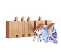 Coat Rack, Wall Hook, Decorative Wooden Organizer, Entryway Art Piece, Key Holder for Jackets, Towels, Backpacks, Hats, Umbrellas, Scarves, Purses, Leashes, Sweaters, Lanyards, Bags, Belts, Robes