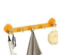 Coat Rack Wall Mount - Stainless Steel Standard Size | Heavy Duty Adhesive Decorative Hook Organizer | Wall Hanging Storage Solution for Bathroom Shower Kitchen Entryway Bedroom Closet Dorm Use