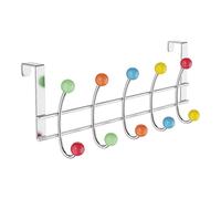 Coat Rack Wall Mount, Wall Mounted Rack, Coat Hanger Wall Mount, Decorative Clothes Hook Rack, Wall Mount Coat Rack, No Drilling Coat Hanger Rack, Colorful Bead Wall Hooks For Entryway, Bedroom
