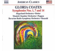 Gloria Coates Symphones Nos. 1, 7 and 14 (CD) Album