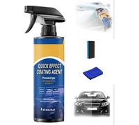 Coating Spray from Germany - Quick Effect Coating Agent for Car, Car Quick-Acting Coating Agent Spray, Car Scratch Wax Polish Sprays Waterless Wash for Shine & Protection 120ml (1)
