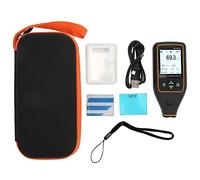 Coating Thickness Gauge, Paint Film Meter, High Accuracy, ABS Material, 850mAh Battery - Fast Measurement, Magnetic and Eddy Current Technology, Industrial and Laboratory Use