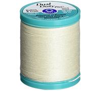 Coats thread & Zippers, Filo Dual Duty Plus, Molto Resistente, per Fai-da Te, 45,7 m, Color Crema