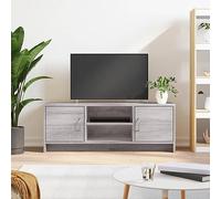Coavain Mobile Porta TV Grigio Sonoma 102x30x37,5cm Legno Multistrato Armadio TV Mobile Sotto TV Mobiletto Legno Mobiletto Soggiorno Mobile TV Basso Mobili Porta TV da Terra