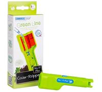 Coax-Stripper No. 1 F Plus Green Line - adatto per connettori F a vite
