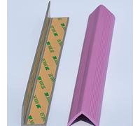 COAYHEL Forma A L Nastro Antiscivolo Strisce anticollisione per Bambini, pilastri angolari Muro allargati e ispessiti, Confezione Morbida, Strisce anticollisione per Asilo, paraspigoli-Purple||1.5M