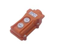 COB-61 Stazione di plastica dell'interruttore a pulsante del paranco di controllo del pendente della gru Stazione di plastica 2 modi su-giù antipioggia AC250V 5A