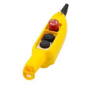 COB-61ES Rainproof Hoist Crane Truck Push Button Switch Control Station DoubleSpeed with Emergency Stop Controls Switches
