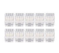 COB LED Strip to Wire Connector 4pin 10 mm Adattatore di connessione rapida senza saldatura trasparente per la scuola di casa Materiale PC durevole 10pcs 10pcs