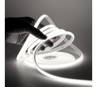 COB STRISCIA STRIP FLEX LED BOBINA NEON 220v FLESSIBILE TUBO ESTERNO 1m a 20m [EEK: A+++]