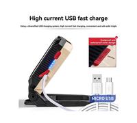 COB Work Light USB Rechargeable Work Light Portable Magnetic Hanging Lamp Emergency Lights for Outdoor Camping C