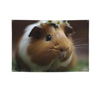 Cobaye - Striscione stampato da appendere per feste di Halloween e Natale, 120 x 180 cm, sfondo fotografico, ghirlanda, arazzo da parete per sfondo di compleanno, decorazione per eventi all'aperto