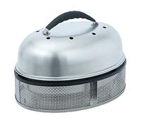 COBB Barbecue a carbonella Supreme Deluxe 2.0 (dimensioni griglia 50 x 36 cm, con coperchio + piastra grill, griglia grande, per 12 persone, barbecue da tavolo, griglia compatta, per barbecue e