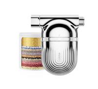 Cobbe Filtro Doccia a 34 Stadi con Vitamina C, Sistema Filtrazione Avanzato per Rimuovere Cloro e Metalli Pesanti, Adatto per Acqua Dura e Pelle Sensibile, Cromo