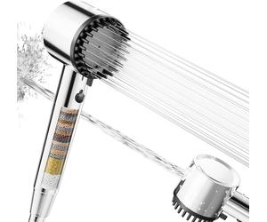 Cobbe Testina Doccia con Filtro Doccetta Alta Pressione con Filtrazione a 20