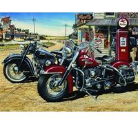 Cobble Hill 1000 Piece Puzzle - Two for The Road - Sample Poster Included