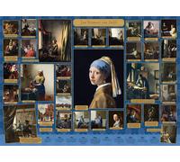 Cobble Hill 1000 Piece Puzzle Vermeer-Sample Poster Included