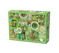Cobble Hill - Puzzle La collezione Rainbow: verde - 1000 Pezzi