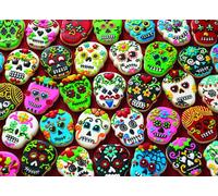 Cobble Hill - Puzzle Biscotti teschio di zucchero - 1000 Pezzi