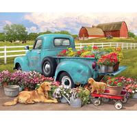 Cobble Hill - Puzzle Camion di fiori - 1000 Pezzi