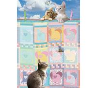 Cobble Hill puzzle Coperta con gattini 500 pezzi